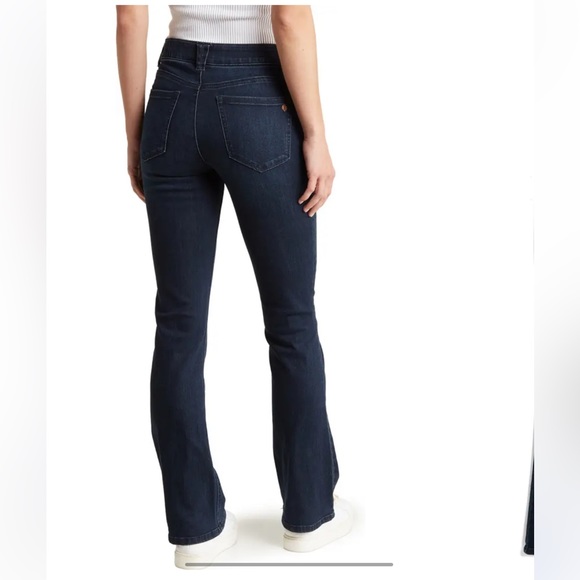 #244 ☑️ Democracy Ab Solutions Itty Bitty Boot Indigo Denim Jeans - Picture 4 of 16